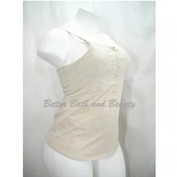 SMALL Gilligan & O'Malley Nursing Henley Cami Oatmeal NWT - Picture 8 of 11